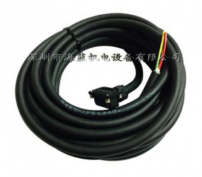 三菱電機(jī)電源線MR-PWS1CBL5M-A1-L，三菱MR-JE，MR-J4,MR-J3系列電機(jī)專用