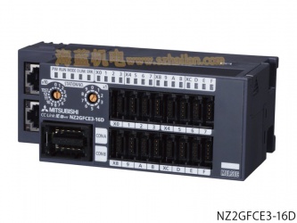 NZ2GFCE3-16DE|16點(diǎn) DC24V（源型）輸入，遠(yuǎn)程模塊、e-CON連接器、3線式